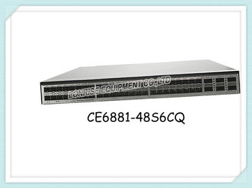 Interruptores de red de Huawei CE6881-48S6CQ 48*10G SFP+ 6*100G QSFP28 sin la fan y los módulos de poder