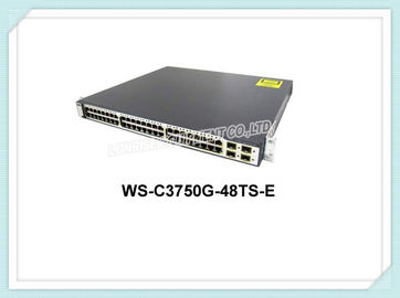Capacidad de conversión a escala excelente del puerto de alta velocidad de la EMI 48 de Cisco WS-C3750G-48TS-E del interruptor de Ethernet de Cisco