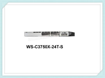 Interruptor de la red de Ethernet de Cisco WS-C3750X-24T-S, 24 interruptores de Ethernet del puerto