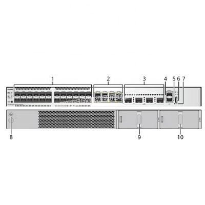 La serie de Huawei S5735-S32ST4X S5700/5735 manejada cambia 24 poderes portuarios de SFP 8-Port