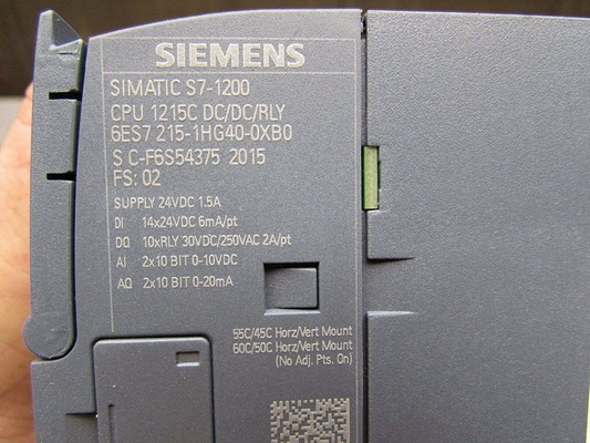 El módulo de Siemens 6ES7 215-1AG40-0XB0 nuevo en la entrega original del paquete para este artículo es 2-3 semanas