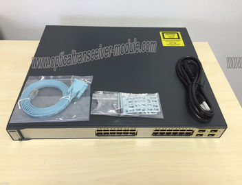 Interruptor de red de Cisco de la serie 3750g WS-C3750G-24TS-E1U con 24 puertos Gigabit