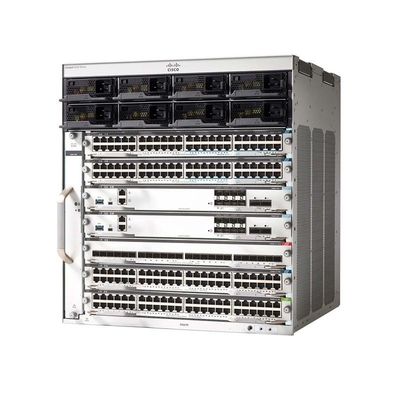 C9407R - Interruptor de red del catalizador 9400 del interruptor de Cisco contra eje