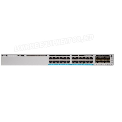 Catalizador 9300 del interruptor de C9300-24UX-A Cisco 24 ventajas portuarias de la red del mGig UPOE