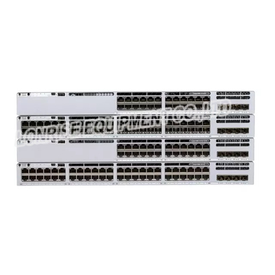 C9300-24 S-E Cisco Switch Catalyst 9300 24 GE SFP vira el interruptor modular del Uplink hacia el lado de babor