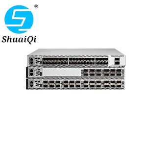 Catalizador 9500 del interruptor de Cisco 16 interruptor del puerto 10G, 2 licencia del nanovatio Ess del módulo de la red de x 40GE