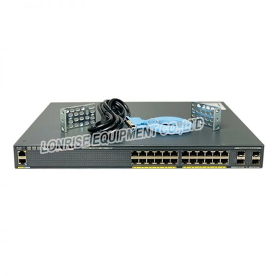 Conmutador Cisco WS-C2960X-24PS-L Catalyst 2960-X 24 GigE PoE 370 W, 4 bases LAN SFP de 1 G