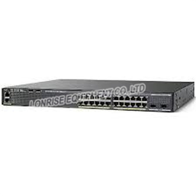 Cisco WS-C2960X-24PD-L Catalyst 2960-X Switch 24 GigE PoE 370W 2 x 10G SFP+ Base LAN