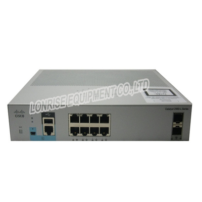 Conmutador Cisco WS-C2960L-8TS-LL Catalyst 2960-L de 8 puertos GigE, 2 x 1G SFP LAN Lite