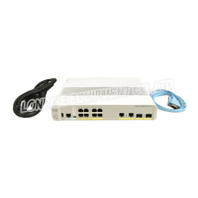 Cisco WS-C2960CX-8PC-L Catalyst 2960-CX Switch compacto de 8 puertos Capa 2 POE+ 124W 2 SFP 2GE Enlaces ascendentes