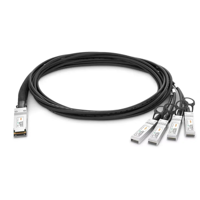 Módulo de transceptor óptico 4xSFP10G Cable de separación de cobre pasivo QSFP-4SFP10G-CU5M