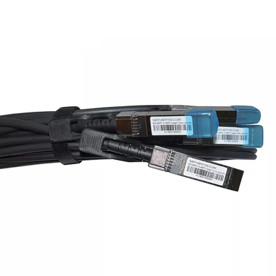 Módulo de transceptor óptico 4xSFP10G Cable de separación de cobre pasivo QSFP-4SFP10G-CU5M