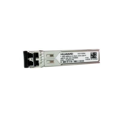 Huawei 02311SKW SFP-10G-SR Transceptor óptico,SFP+,10G,Módulo de múltiples modos ((850nm,0.3km,LC) Centro/Uso de telecomunicaciones