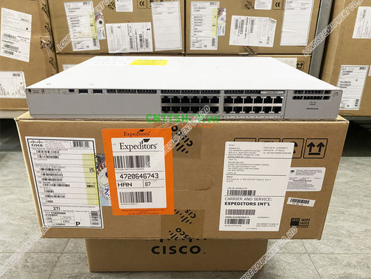 Nuevo Cisco Catalyst 9200 24 puertos POE Ethernet Conmutador con Network Essentials C9200-24T-E
