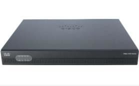 Router de red industrial Cisco ISR4321-AX/K9 con rendimiento de 50 Mbps-100 Mbps, 2 puertos WAN/LAN y 1 puerto SFP