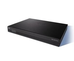 Router de red industrial Cisco ISR4321-AX/K9 con rendimiento de 50 Mbps-100 Mbps, 2 puertos WAN/LAN y 1 puerto SFP