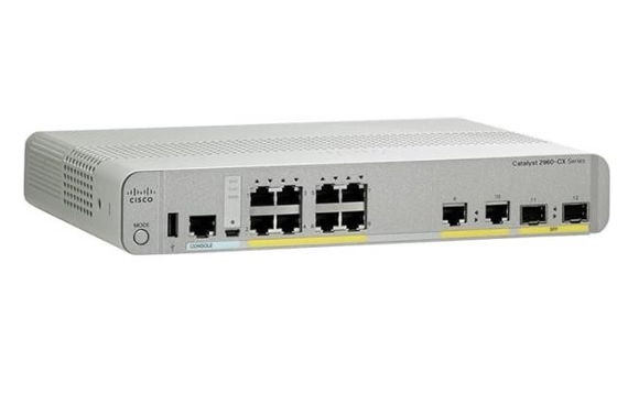 WS-C2960CX-8TC-L 8 puertos Ethernet Gigabit 2 1G SFP y 2 1G Copper Uplinks Enhanced Limited