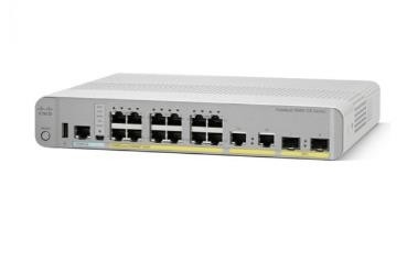 WS-C3560CX-12PC-S 12 puertos Compact Switch Layer 3 POE- 12 X 10/100/1000 Puertos Ethernet 2 SFP&amp;2GE Uplinks- Base de datos IP