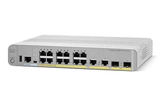 WS-C3560CX-12TC-S Catalyst 3560-CX 12-Port Compact Switch Layer 3 - 12 X 10/100/1000 Puertos Ethernet 2 SFP y 2GE Uplinks-