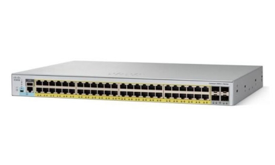 WS-C2960L-48PS-LL Catalyst 2960-L Switch 48 puertos GigE con PoE 4 X 1G SFP LAN Lite (número de pieza de Asia Pacífico: WS-C2960)