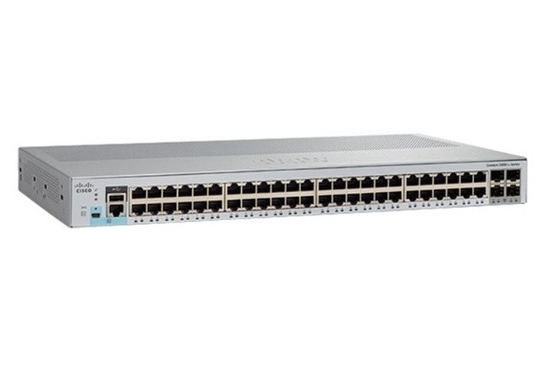 WS-C2960L-48TS-LL Catalyst 2960-L Switch 48 puertos GigE 4 X 1G SFP LAN Lite (Asia Pacífico P/N: WS-C2960L-48TS-AP)