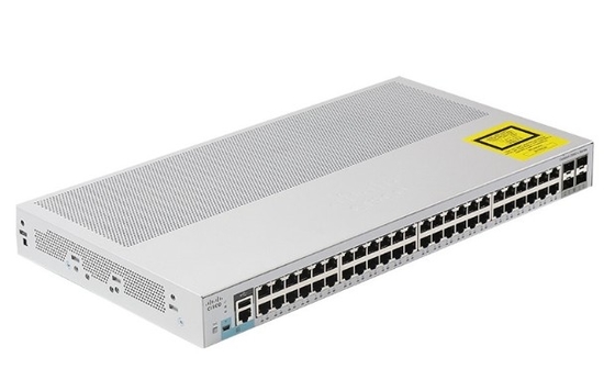 WS-C2960L-48TS-LL Catalyst 2960-L Switch 48 puertos GigE 4 X 1G SFP LAN Lite (Asia Pacífico P/N: WS-C2960L-48TS-AP)