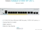 Cisco Catalyst 1000-8T-2G-L Switch de red, 8 puertos Gigabit Ethernet (GbE), 2 puertos combinados 1G SFP/RJ-45