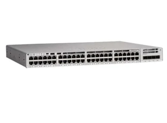 C9300-48S-E Cisco Catalyst 9300 48 GE Puertos SFP Modulares Conmutador de enlace ascendente Esenciales de la red Cisco 9300 Conmutador C9300-48S-E