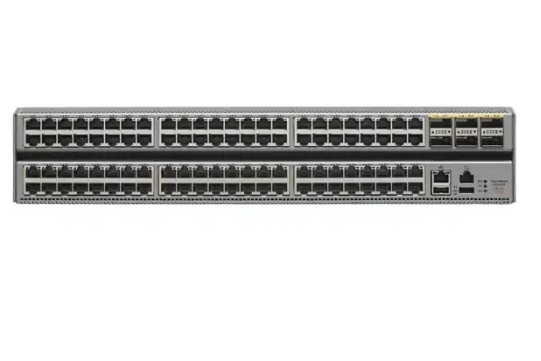 N9K-C93120TX Cisco Nexus 9000 Series Switch Nexus 9300 con 96p 100M/1/10G-T y 6p 40G QSFP es el Nexus 9300 con 96p 100M/1/10G-T y 6p 40G QSFP