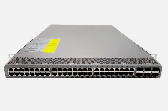 N9K-C93108TC-FX Cisco Nexus 9000 serie Switch Nexus 9300 con 48p 10G BASE-T y 6p 40G/100G QSFP28, MACsec