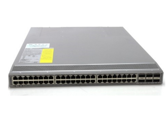 N9K-C93108TC-FX Cisco Nexus 9000 serie Switch Nexus 9300 con 48p 10G BASE-T y 6p 40G/100G QSFP28, MACsec