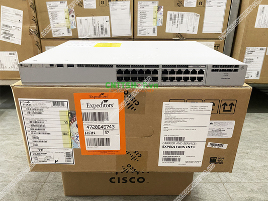 C9200-24T-E nuevo sellado Cisco Serie 9200 24 puertos POE Ethernet Switch C9200-24T-E En stock