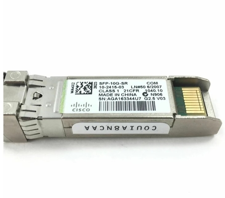 SFP-10G-ZR-S SFP-10G-ZR - Cisco 10GBASE-ZR SFP10G módulo para SMF Cisco 10GBASE-ZR SFP10G módulo para SMF