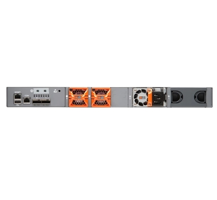 EX3400-48T EX3400 48 puertos 10/100/1000BaseT 4 X 1/10G SFP/SFP+ 2 X 40G QSFP+ Ventiladores redundantes Flujo de aire de adelante hacia atrás