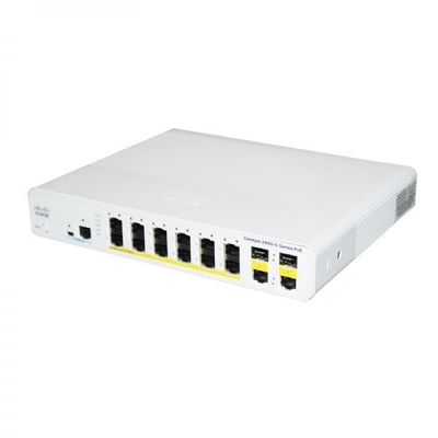 WS C2960C 12PC L Catalyst 2960 Serie C FE Switch 12 FE PoE 2 x Conexión ascendente doble