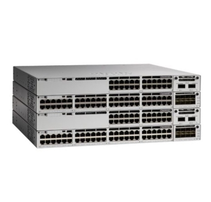 C9300L-48T-4X-A Cisco Catalyst 9300L Conmutadores de 48 puertos Uplinks fijos Solo datos 4X10G Uplinks ventaja de red