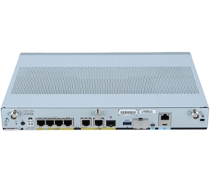 C1111-4P Enrutador de la serie 1100 de Cisco ISR 1100 4 puertos enrutador Ethernet GE WAN dual