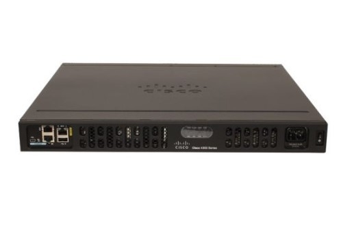 ISR4321/K9 Cisco ISR 4321 2 puertos WAN/LAN 1 puerto SFP CPU multi-núcleo 2 NIM Voz de seguridad WAAS WAN inteligente