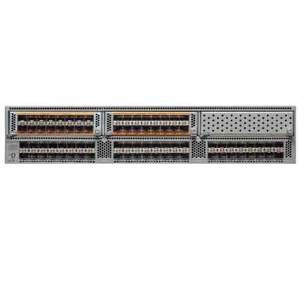 N5K-C5596T-FA - Cisco Nexus 5000 Series Switch Nexus 5596T Chasis 2RU con 2PS/4Fans 32x10GT/16xSFP+ Puertos fijos N5K-C5596T-FA