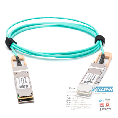 Cables AOC 02311KNQ QSFP-100G-AOC-10M Cable óptico activo QSFP28 100G (850nm 10m AOC) listo para usar