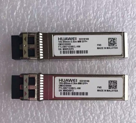 OMXD30000 Transceptor óptico de Huawei OMXD30000 SFP+ 10G Módulo multimodo (850nm 0,3km LC)