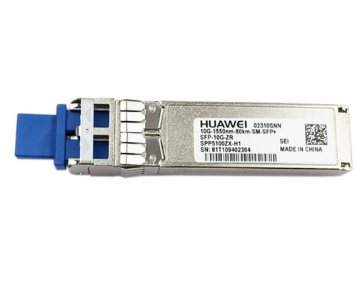 SFP-10G-ZR Transceptor óptico de Huawei SFP-10G-ZR 10GBASE-ZR Módulo SFP 10G para SMF