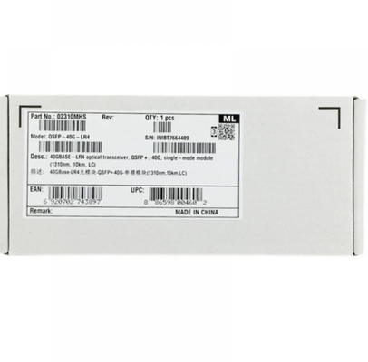 QSFP-40G-SR4 Transceptor óptico Huawei Módulo de transceptor QSFP-40G-SR4 QSFP con conector MPO