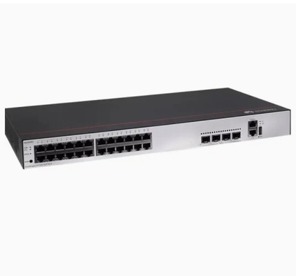 S1730S-S24P4S-A Huawei S1730S-S24P4S-A (24 puertos Ethernet 10/100/1000BASE-T 4 Gigabit SFP PoE+, fuente de alimentación de CA