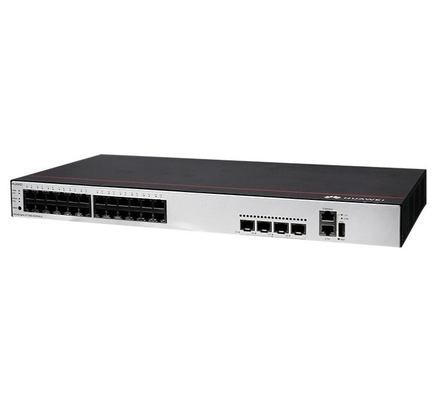 S1730S-S24P4S-A Huawei S1730S-S24P4S-A (24 puertos Ethernet 10/100/1000BASE-T 4 Gigabit SFP PoE+, fuente de alimentación de CA