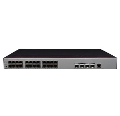 S1730S-S24P4S-A1 Huawei S1730S-S24P4S-A (24 puertos Ethernet 10/100/1000BASE-T 4 Gigabit SFP, PoE+, fuente de alimentación de CA)