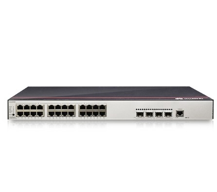 S1730S-S24P4S-A1 Huawei S1730S-S24P4S-A (24 puertos Ethernet 10/100/1000BASE-T 4 Gigabit SFP, PoE+, fuente de alimentación de CA)