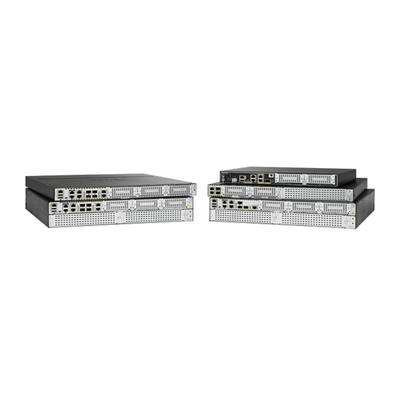 ISR4461 K9 Cisco Router ISR 4461 con 4 GE incorporados 3 NIM slot ISC 3 SM slots 8 GB memoria flash por defecto