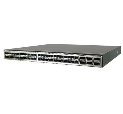 CE6863E-48S6CQ-F Huawei CloudEngine 6800 48*25G SFP28, 6*100G QSFP28, 2* fuente de alimentación de CA, salida de aire del lado del puerto
