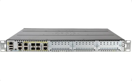 ISR4431-K9 admite 3 módulos de interfaz de red NIM Slots ofrece 500 Mbps a 1 Gbps de rendimiento agregado